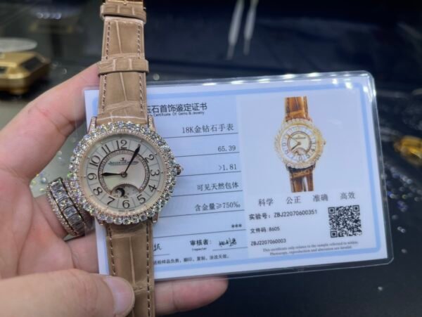 积家 约会系列 AAA顶级 1:1 复刻克隆高仿手表（视频实拍） - Image 2