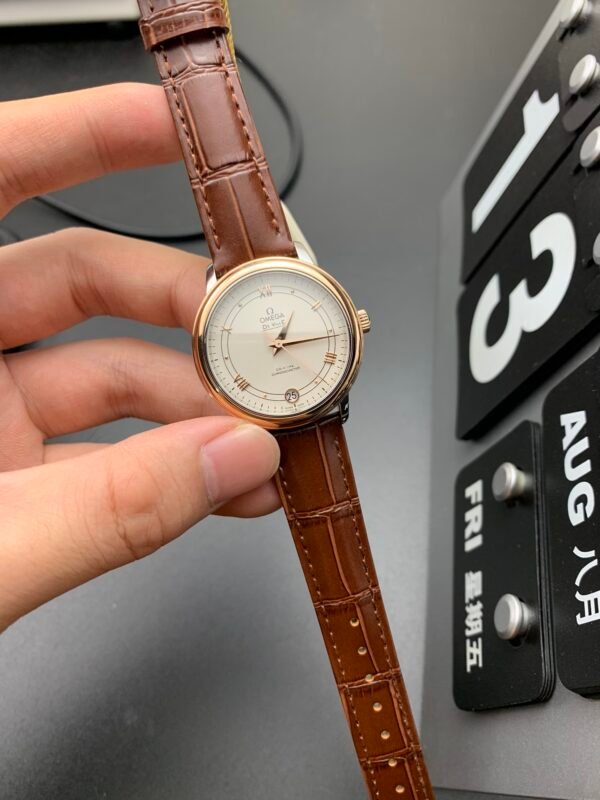 欧米茄碟飞系列石英女款 AAA顶级 1:1 复刻克隆高仿手表（视频实拍） - Image 2