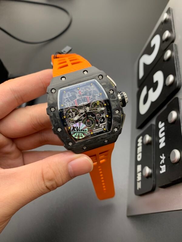 理查德米勒 计时功能  AAA顶级 复刻克隆高仿手表（视频实拍） - Image 5