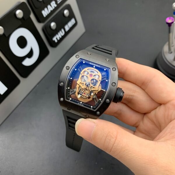 理查德米勒 骷髅头  AAA顶级 复刻克隆高仿手表（视频实拍） - Image 3